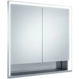 Keuco Royal Lumos Wandeinbau 80 cm silber eloxiert offenes Fach