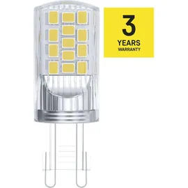 EMOS ZQ9545 LED Lampe, 4W 40W Glühbirne, Pin JC, Helligkeit 470 lm, Neutralweiß 4000 Kelvin, 30000 h Lebensdauer,