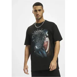 Upscale by Mister Tee Thorned Mask Oversize Kurzarm-T-Shirt Black M