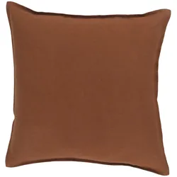 Chic Antique Aix Kissenbezug aus Leinen, L50/B50 cm, Terracotta