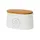 KHG Aufbewahrungsdose Brot weiß 20,2 x 19 cm