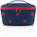 Reisenthel coolerbag S Pocket Kühltasche mit Obermaterial aus recycelten PET-Flaschen Ideal für das Mittagessen unterwegs, Couleur:Mixed red dots