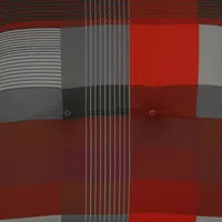 GO-DE Mittellehner-Auflage 110 x 50 x 8 cm rot
