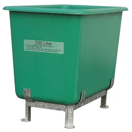 Cemo Rechteckbehälter GFK 370 x 1.220 x 620 mm grün