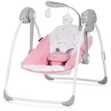 Chipolino Babywippe Moonlight Musikfunktion, Fernbedienung, klappbar rosa