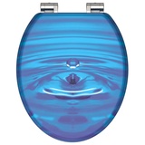 Schütte WC-Sitz BLUE DROP mit Absenkautomatik Motiv
