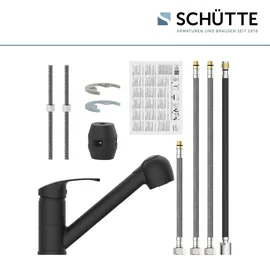 Schütte Diziani Spültischarmatur Schwarz