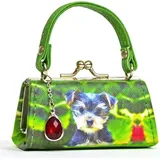 KÖGLER Yorkshire Terrier Geldbörse Damen Portemonnaie mehrfarbig