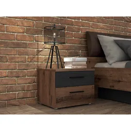 Forte Nachtkommode Jacky - braun