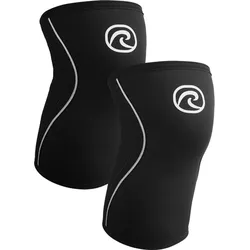 Rehband RX Knee Sleeve 3mm | Kniebandage Ausdauersport, Laufen, Joggen schwarz|weiß S