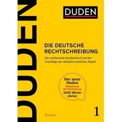 Duden - Die deutsche Rechtschreibung