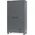Woood Dennis Garderobenschrank 111 x 55 x 202 cm grau