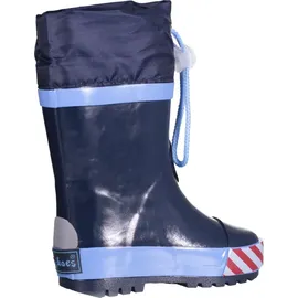 Playshoes Gummistiefel Baustelle blau 28/29