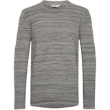 !Solid Rundhalspullover grau XL