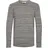 !Solid Rundhalspullover grau XL