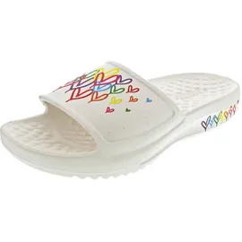 SKECHERS Foamies IN LOVE WITH LOVE mit Herzchen-Print Gr. 40 weiß - 60834712-40