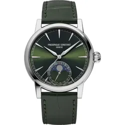 Frederique Constant Manufacture Classic Moonphase Date FC-716GR3H6 - Grün British racing green