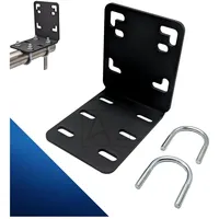Balkonfächerhalter Adapter für Balkongeländer Rund Balkonfächer bis 160cmx160cm Befestigung/Halter/Adapter am Geländer Ohne Bohren!