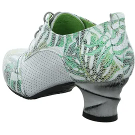 SIMEN Schnürpumps für Damen, grün, | Gr.: 38