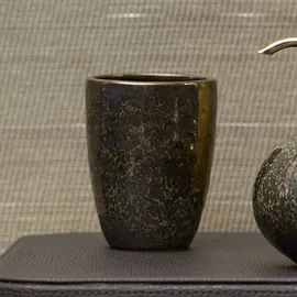 Aquanova Ugo Zahnputzbecher Braun/Bronze