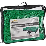 Anhängernetz Gepäcknetz Abdecknetz 4 X 3 M Grün Zur Ladungssicherung - Kestek