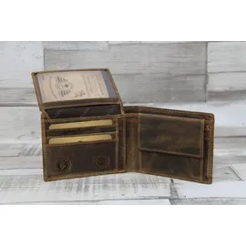 GREENBURRY Vintage Geldbörse Herren braun