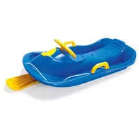 Dantoy Schlitten Lenkschlitten blau 95cm