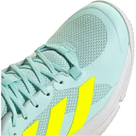 adidas Court Team 2.0 Damen Dusky Petrol/Lucid Pink/FTWR White 38 2/3
