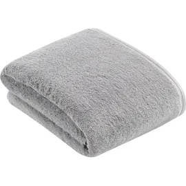 VOSSEN Vegan Life Handtuch 60 x 110 cm grau