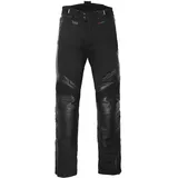 BÜSE Novaro wasserdichte Motorrad Leder-/Textilhose, schwarz, Short 30