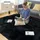 luxuskollektion Teppich Schwarz Shaggy Flauschig 150x240cm Anti-Rutsch Unterseite