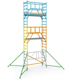 ZARGES PaxTower S-PLUS 1T - Klappgerüst Arbeitshöhe 6.55 m