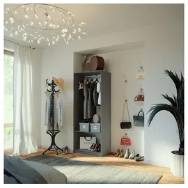 Vicco Kleiderschrank Elmo Anthrazit 80 x 200 cm