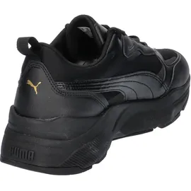 Puma Damen Cassia Sneaker, Black Black Team Gold, 38.5 EU