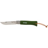 Opinel No. 8 Inox Taschenmesser Baroudeur khaki (254296)