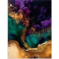ARTland Artland, Bilder, Mitternachts Marmor Textur U4WD (30 x