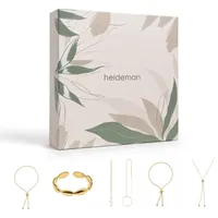 Steel_Art Geschenkbox für Frauen 2026 Summerbox Mailand silberfarben in goldfarben | Gr.: onesize