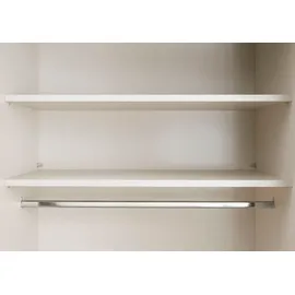 STAUD Schwebetürenschrank Sonate Lucca mit Spiegel 200 x 222 x 68 cm Grau