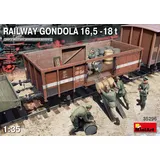 MiniArt Eisenbahn-Waggon 16,5-18to 1:35