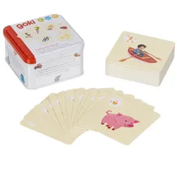 GOKI Kommst Du drauf? Aktionsspiel Begriffe erraten 3-in-1