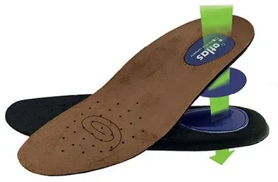 Einlegesohle Gel-Aktiv, Größe 48 - brown - 48