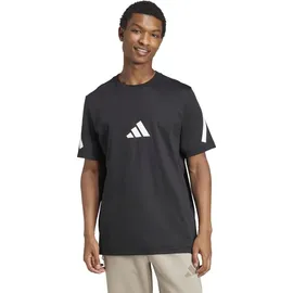 adidas Z.N.E. Kurzarm-T-Shirt Black / White XL