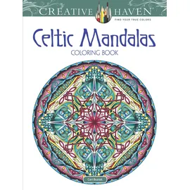 Dover Celtic Mandalas Coloring Book (Creative Haven Coloring Books)