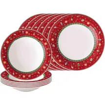 Villeroy & Boch Toy's Delight Tafelservice 12-tlg. rot