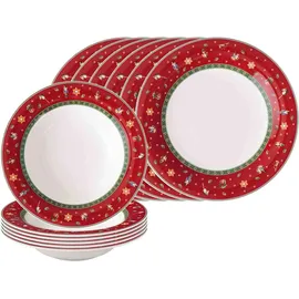 Villeroy & Boch Toy's Delight Tafelservice 12-tlg. rot