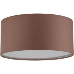 SPOT LIGHT LED Deckenleuchte "JOSEFINA", braun (braun, weiß), Ø 48cm H: 13cm, Lampen, LED Deckenlampe