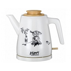 pippi Wasserkocher 20130003, 1,2 l, 2025 W, Pippi Langstrumpf Keramik-Wasserkocher