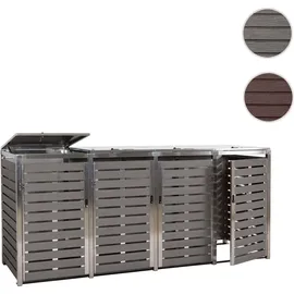 MCW Mülltonnenverkleidung K14 264 x 120 x 85 cm anthrazit