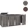MCW Mülltonnenverkleidung K14 264 x 120 x 85 cm anthrazit