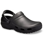 Crocs Specialist II Vent Clog Berufsschuh, Sommerschuh, Gartenschuh, Badeschuh, mit geschlossenem Fußbereich schwarz 36